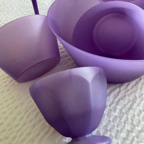 14 pieces Lavender plastic set - Picture 3 of 4